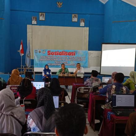 SOSIALISASI PERCEPATAN PEMUTAKHIRAN DATA SDGs : UPAYA MENYUSUN ANGGARAN SESUAI DENGAN KEPERLUAN DESA